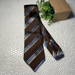 Simon Chang 100% Italian silk hand finished tie